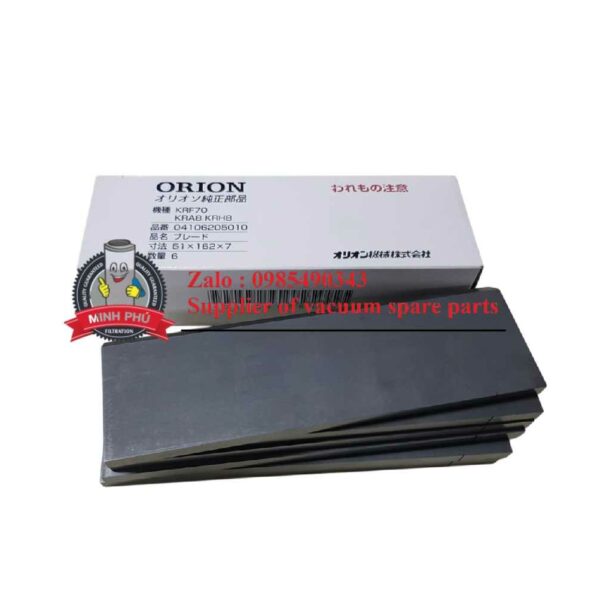Bộ 6 cánh than carbon ORION 04007480010|KRX9|KRA9