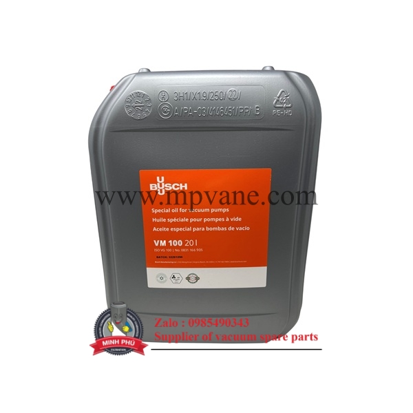 VM100 dầu chân không busch loại 20 lít
